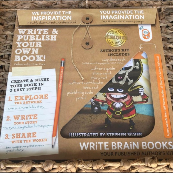 2 Write Brain Publish Your Own Book Sets  NEW! - Picture 2 of 8
